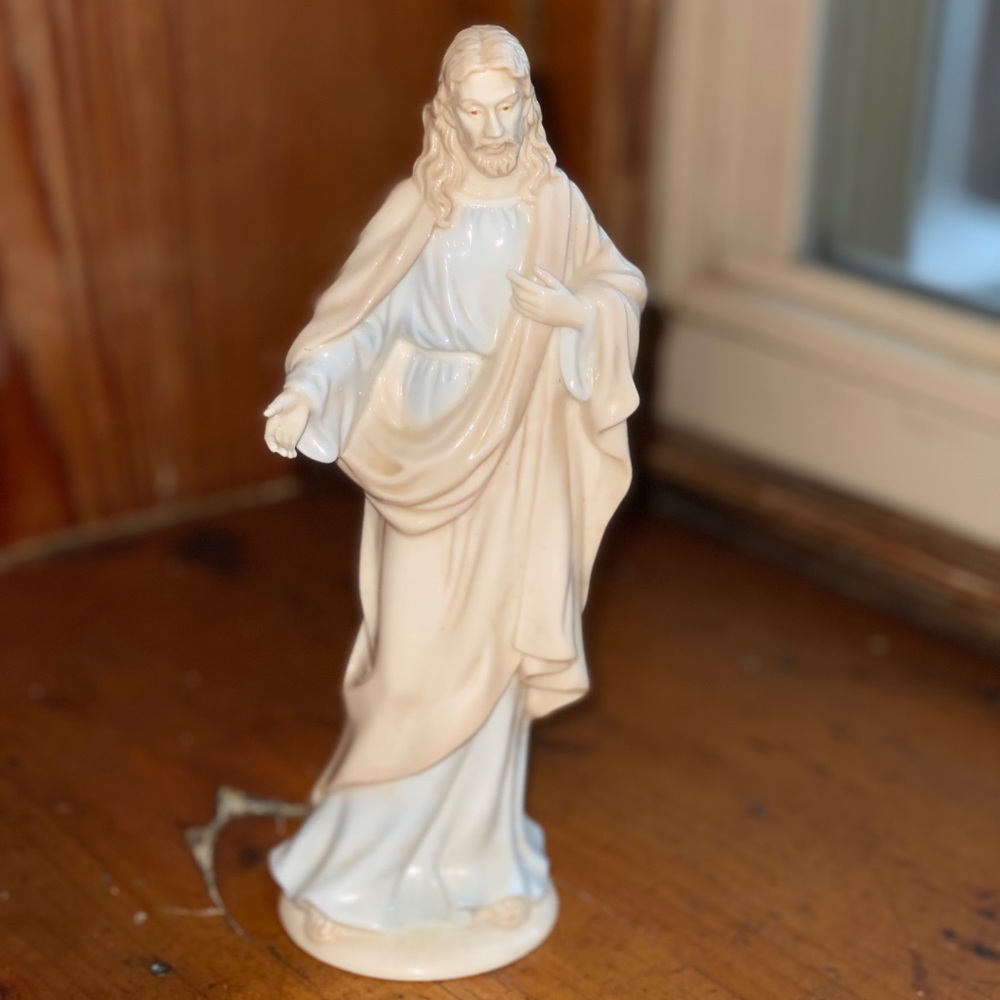 Vintage collectible Jesus statue